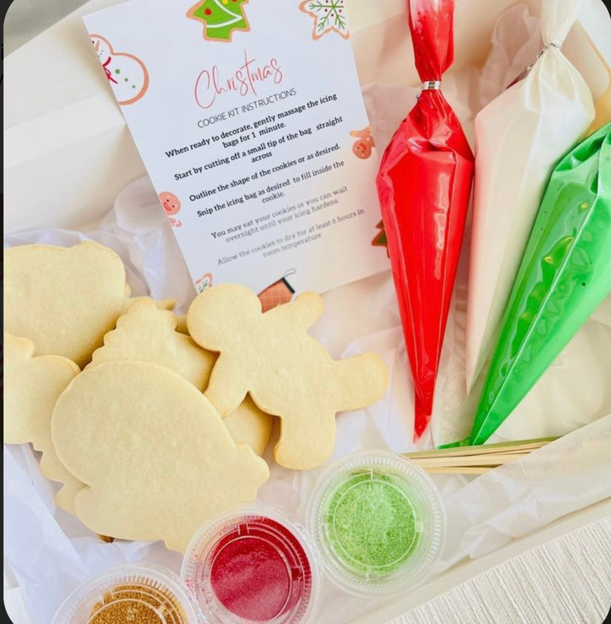 Easter Cookie decorating kit