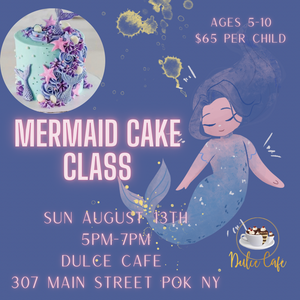 Mermaid Cake Class