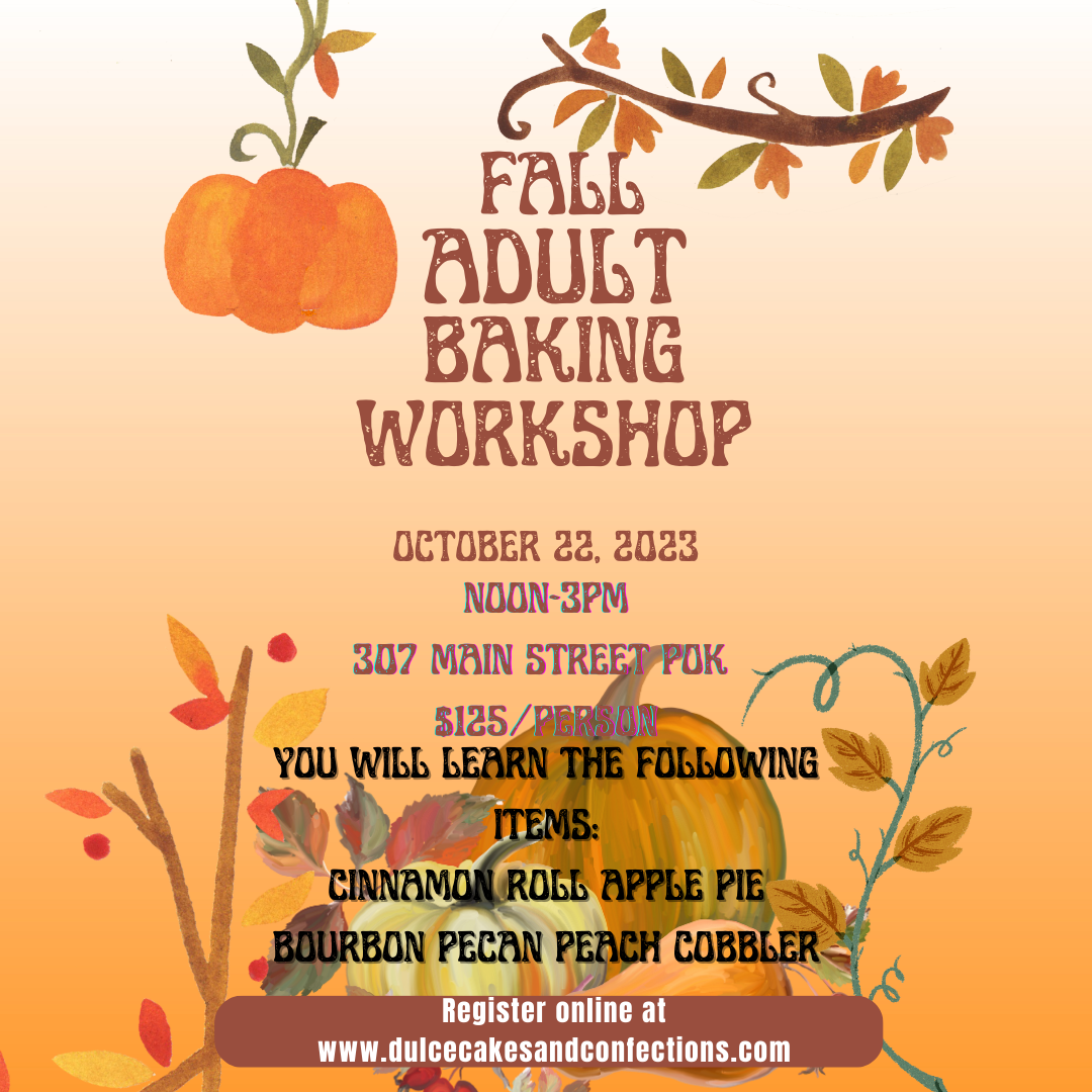 Fall adult baking workshop