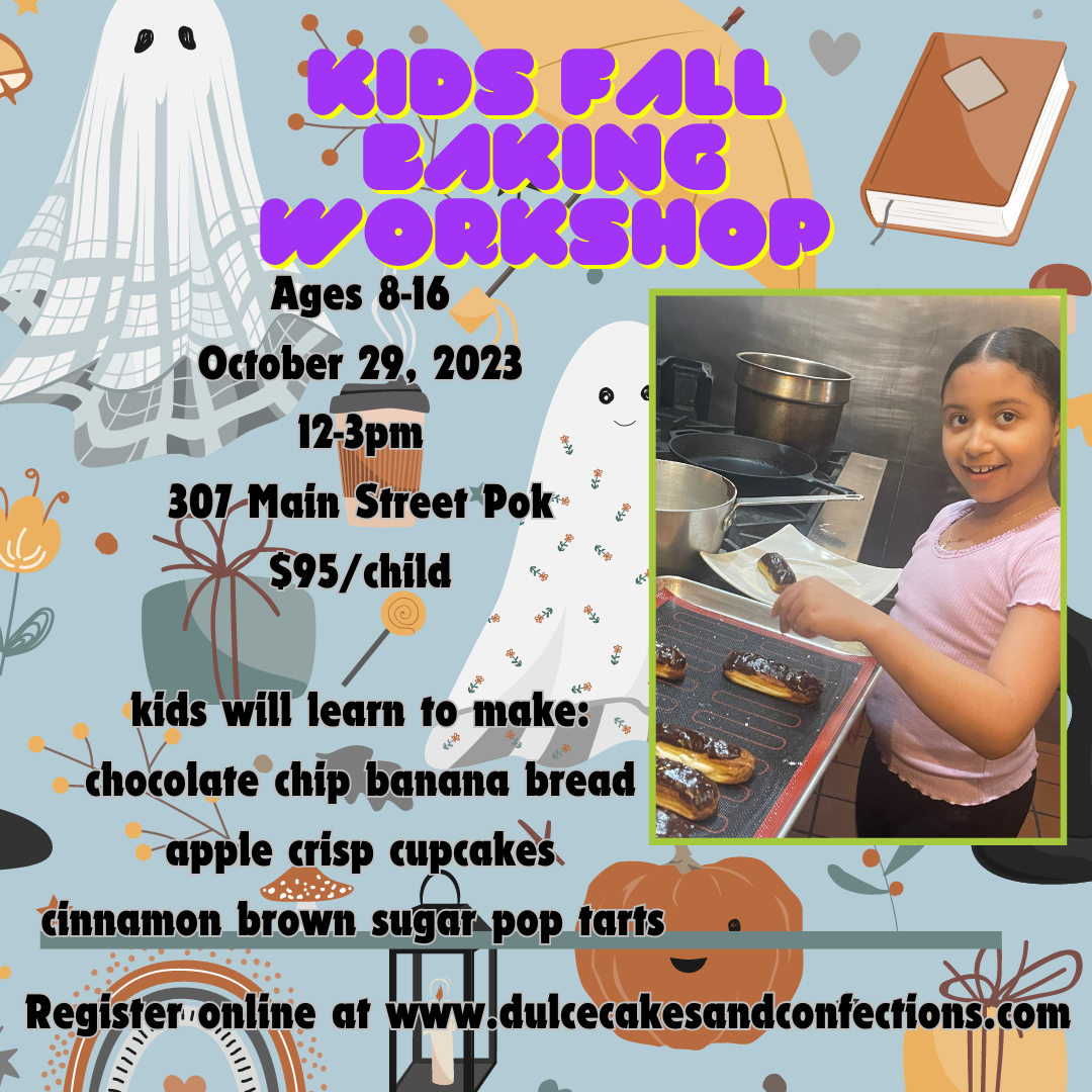 Kids fall baking workshop