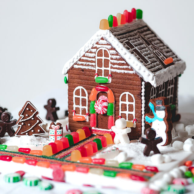 Gingerbread house set