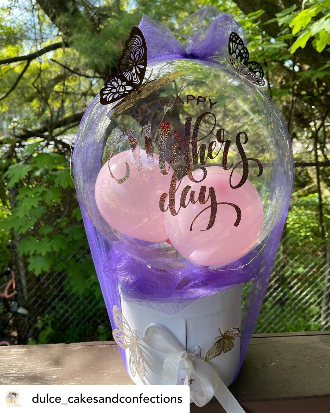 Mother’s Day Balloon Basket