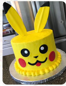 Pikachu cake class 5-9 year olds