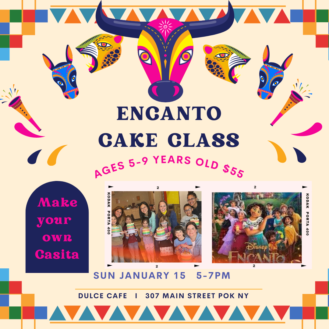 Kids cake class Encanto Edition