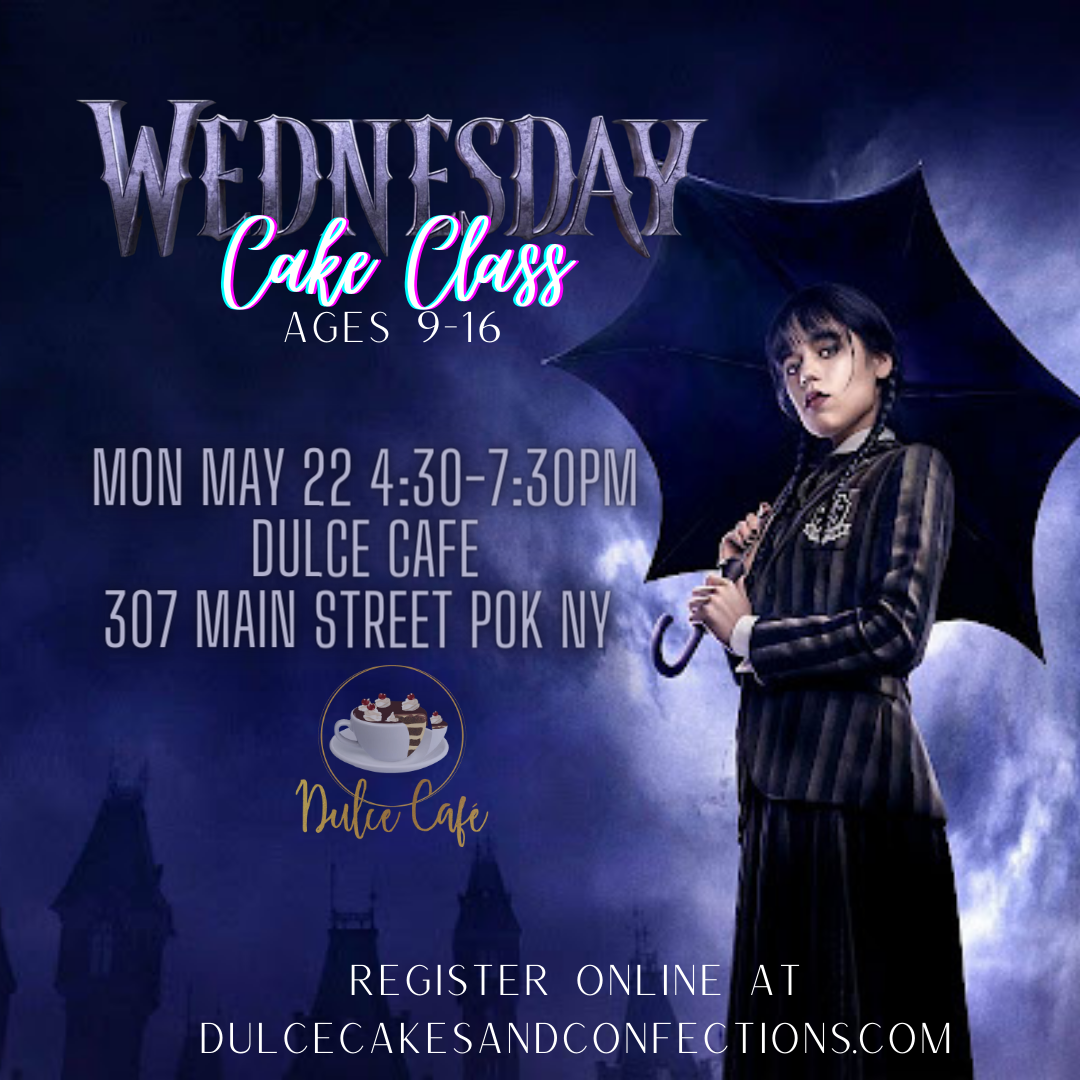 Wednesday Addams Cake Class