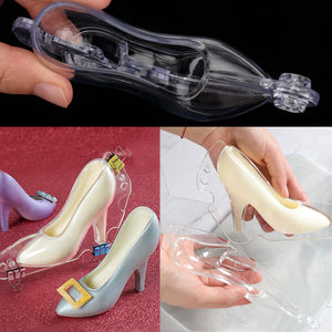 3D Cake Decorating Mold Tools 3D High Heel Shoe Shape Chocolate Candy Sugar Paste Mold DIY Cake Mold Baking Tools For Kitchen