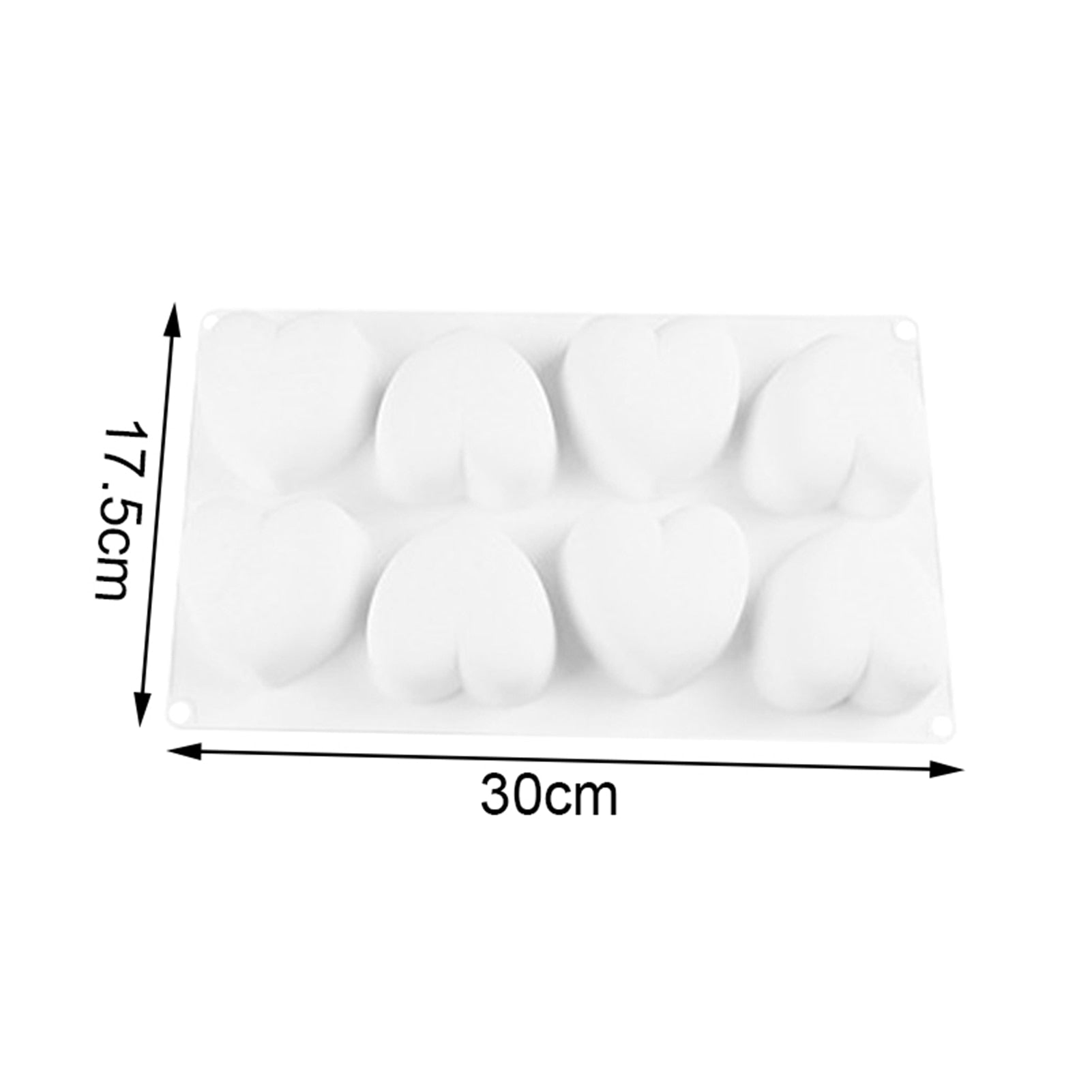 Valentines Heart Love 3D Silicone Soap Mold Cake Decorating Tools Mould Valentine's Day Fondant Molds Baking Tool Random Color