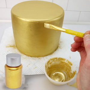 Gold Cake Decorations Edible